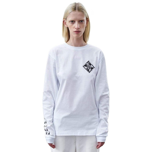 VOLCHOK Shirts & Tops M / white / Cotton Volchok Long Sleeve T-Shirt