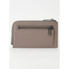 Wallets & Money Clips Yohji Yamamoto Mini Card Wallet - Beige Zippered Coin White Smoke