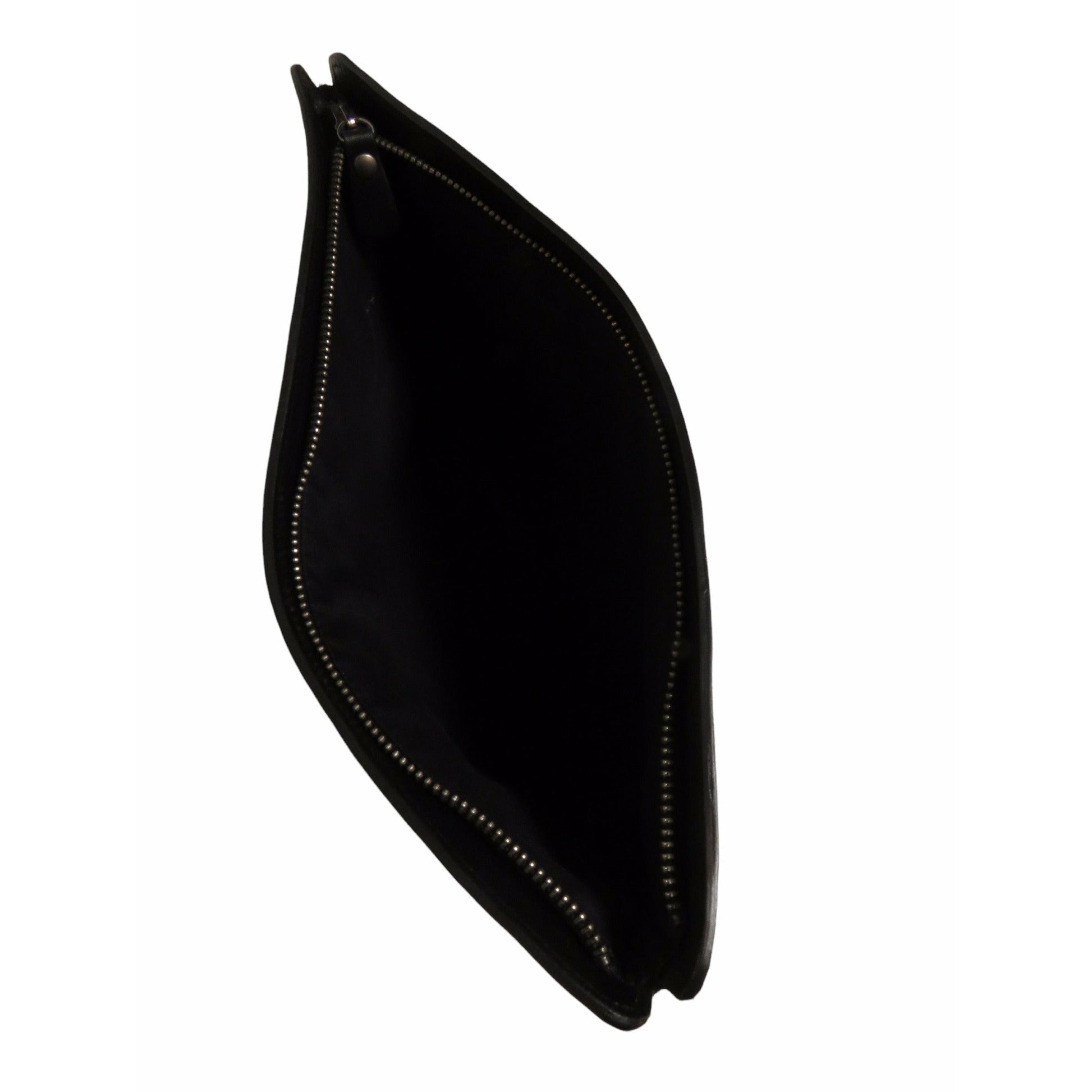 A.F. Vandevorst Handbags OS / Black and Silver / Leather A.F. Vandevorst Clutch