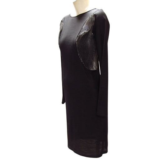 Dresses hussein-chalayan-black-and-silver-dress Hussein Chalayan Black