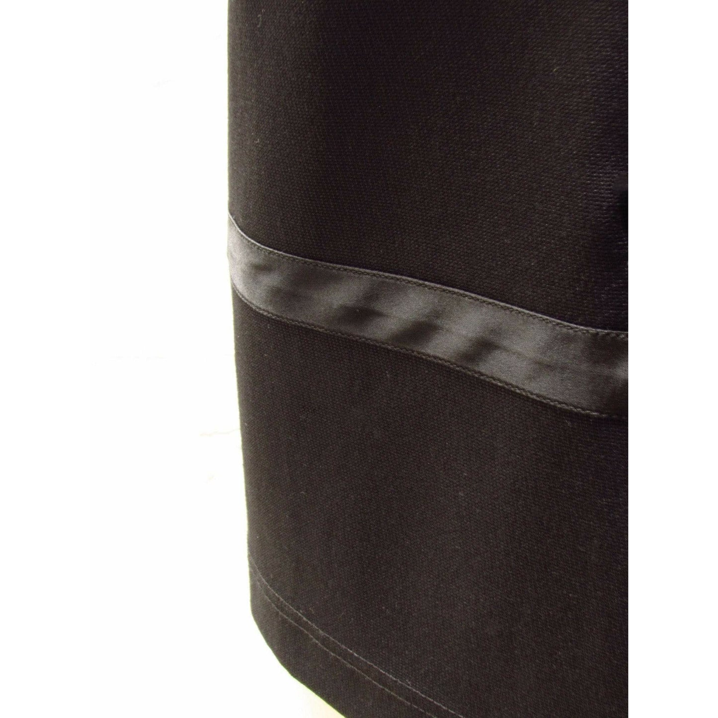 1990s-helmut-lang-minimal-black-buttoned-vest Vests Dark Slate Gray