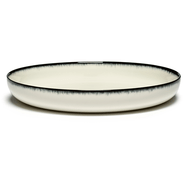 ann-demeulemeester-27-cm-high-plates-set-of-two High Plate Light Gray