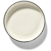 ann-demeulemeester-for-serax-27-cm-high-plates-set-of-two High Plate Light Gray