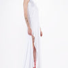 Dress Barbara Bologna BB Ly Dress White Halter Draped White Smoke