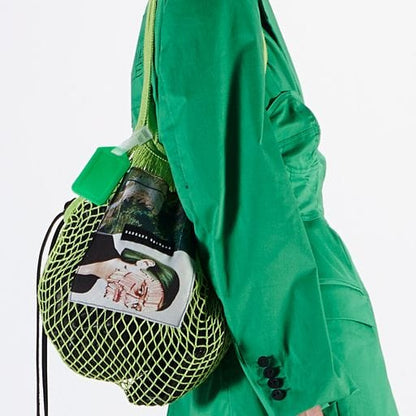 Barbara Bologna Handbags OS / Green / Cotton Barbara Bologna BB Sack Bag