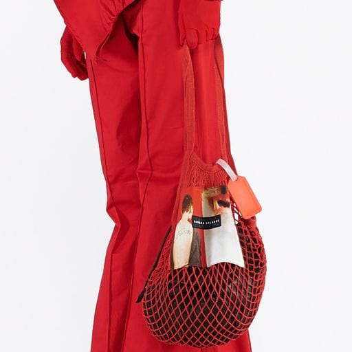 Barbara Bologna Handbags OS / Red / Cotton Barbara Bologna BB Sack Bag