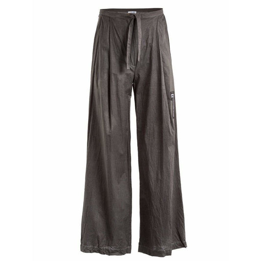 Womens Pants wide-leg-drawstring-pants Dark Slate Gray
