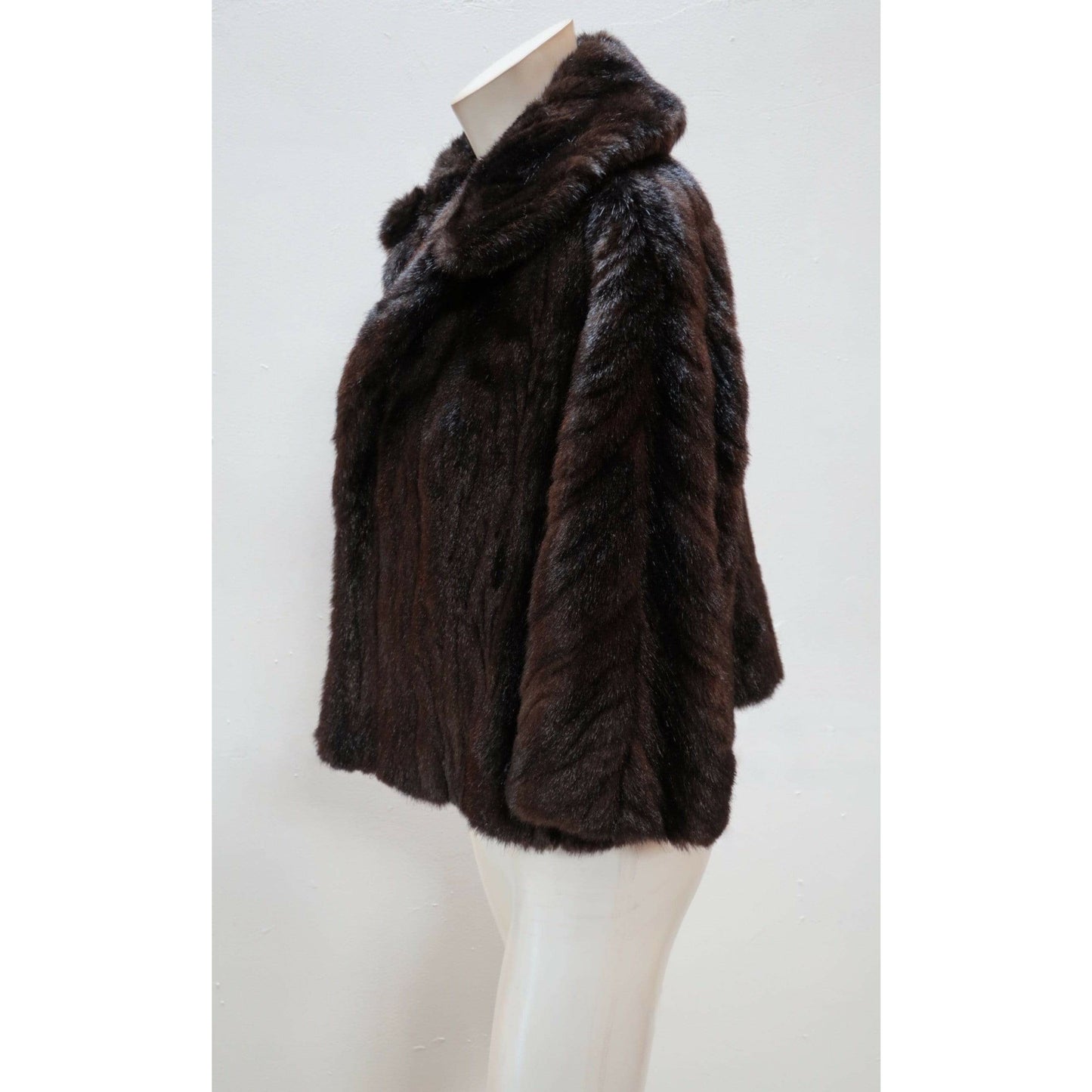 Coats & Jackets comme-des-garcons-faux-mink-short-jacket Light Gray