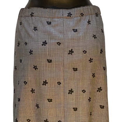 comme-des-garcons-printed-straight-skirt Skirts Dark Slate Gray