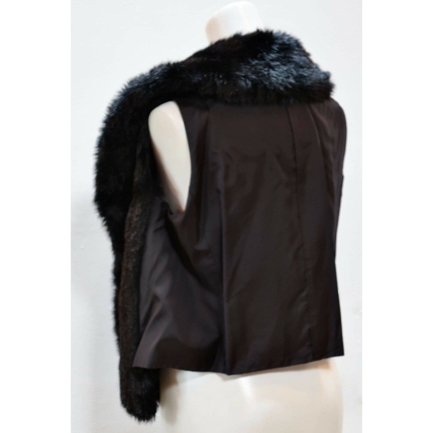 Coats & Jackets comme-des-garcons-20th-century-faux-fur-vest Black