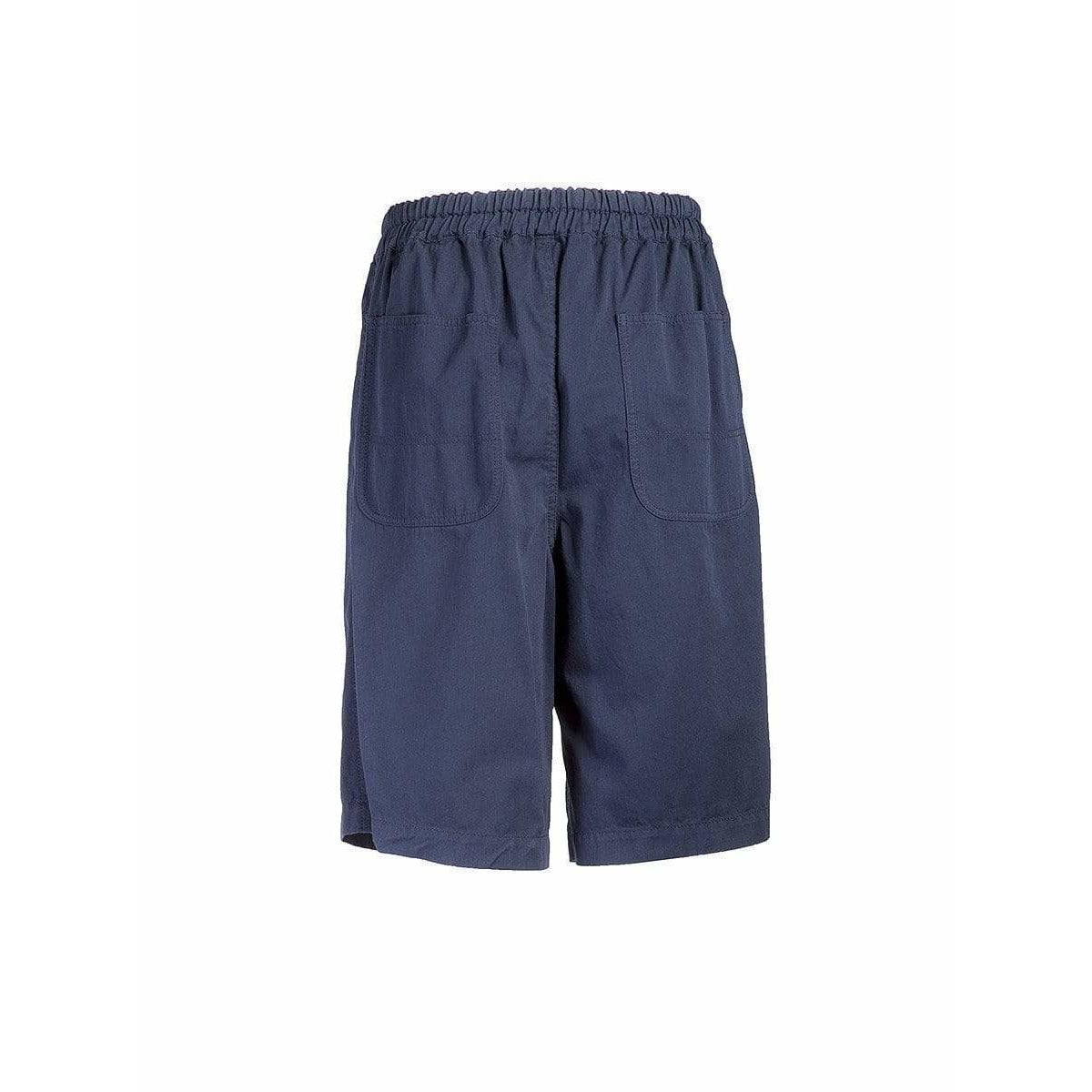 Womens Shorts long-drawstring-shorts-in-blue Dark Slate Gray