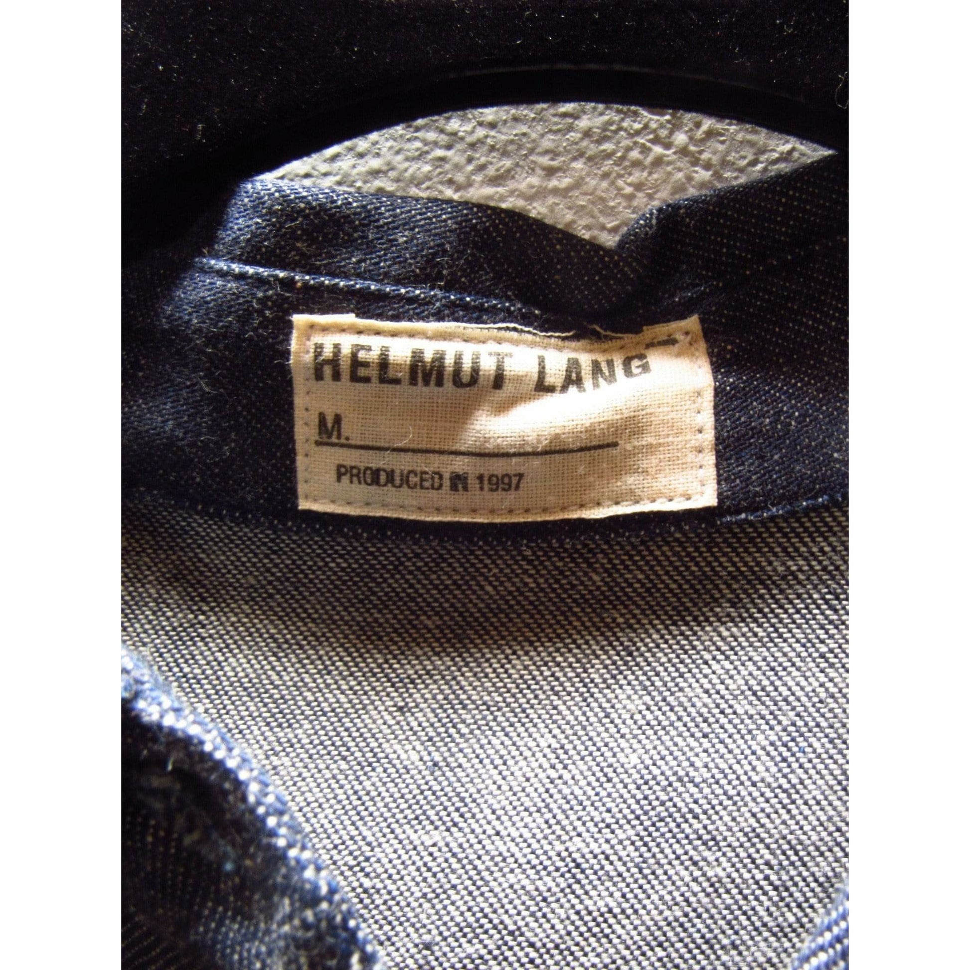 Shirts & Tops helmut-lang-raw-denim-shirt Light Gray