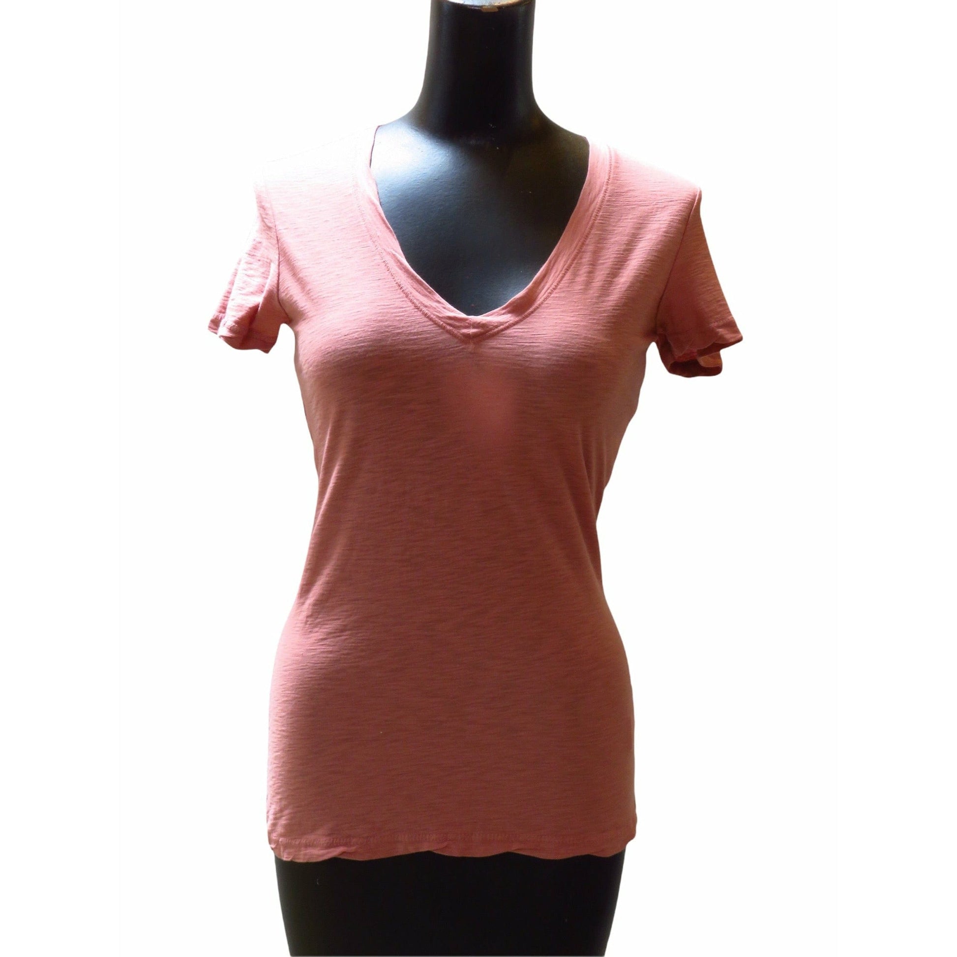 James Perse Shirts & Tops 3 / old Rose / Cotton James Perse Casual V-Neck Tee
