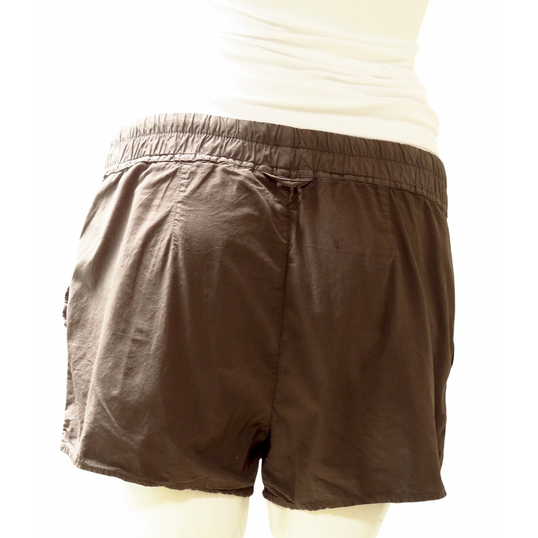 James Perse Womens Pants James Perse Crinkled Poplin Trouser Short
