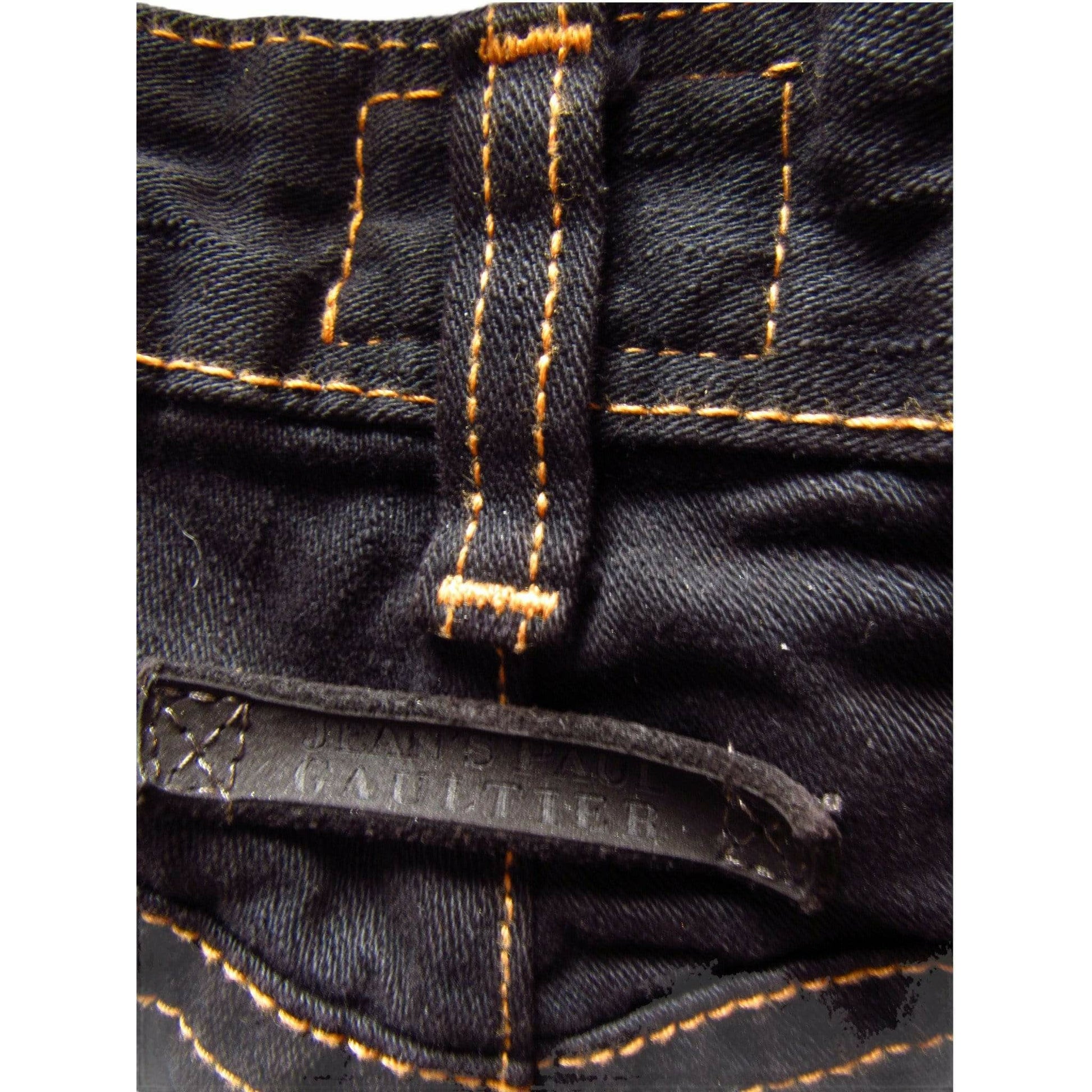 Pants jean-paul-gaultier-dark-denim-jeans Jean Paul Gaultier Dark Slate Gray