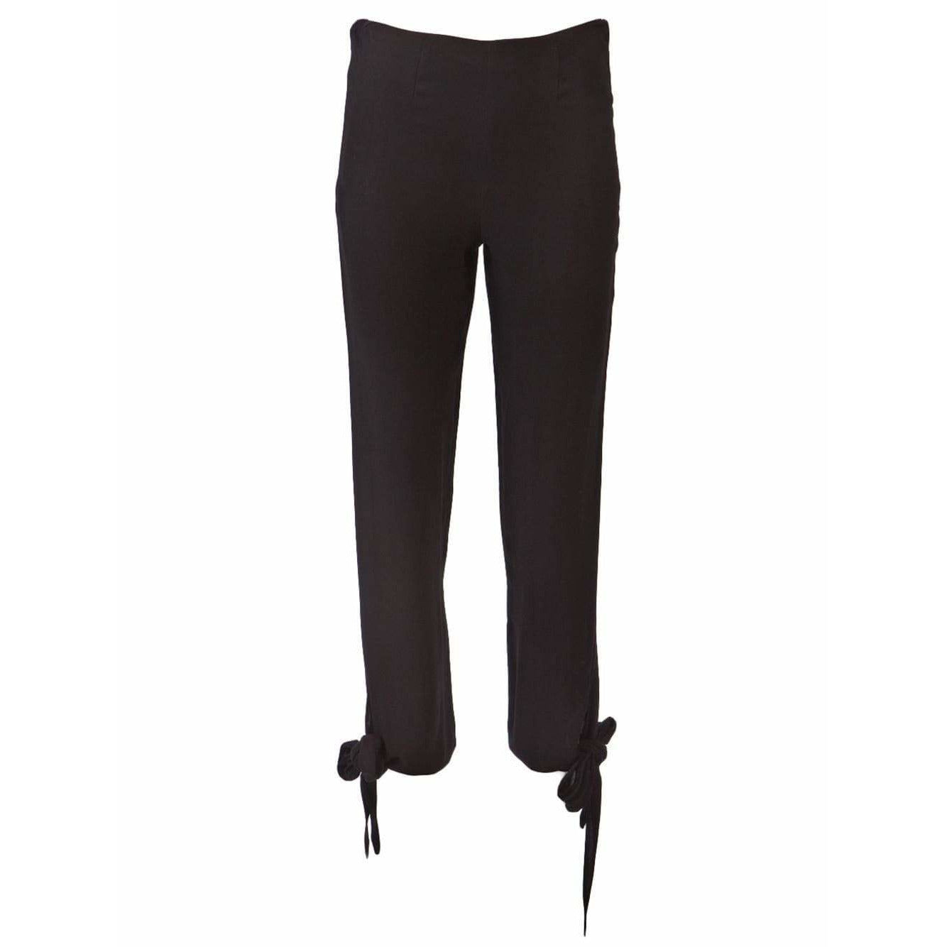 Pants jean-paul-gaultier-vintage-knot-ankle-trouser Black
