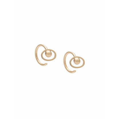 10k-gold-earring Earrings Tan