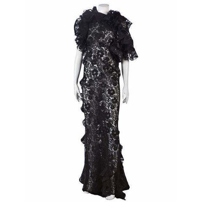 Dresses junya-watanabe-vintage-lace-gown Dark Slate Gray