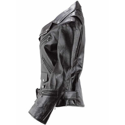 Womens Jackets + Coats vintage-leather-jacket-1 Dim Gray