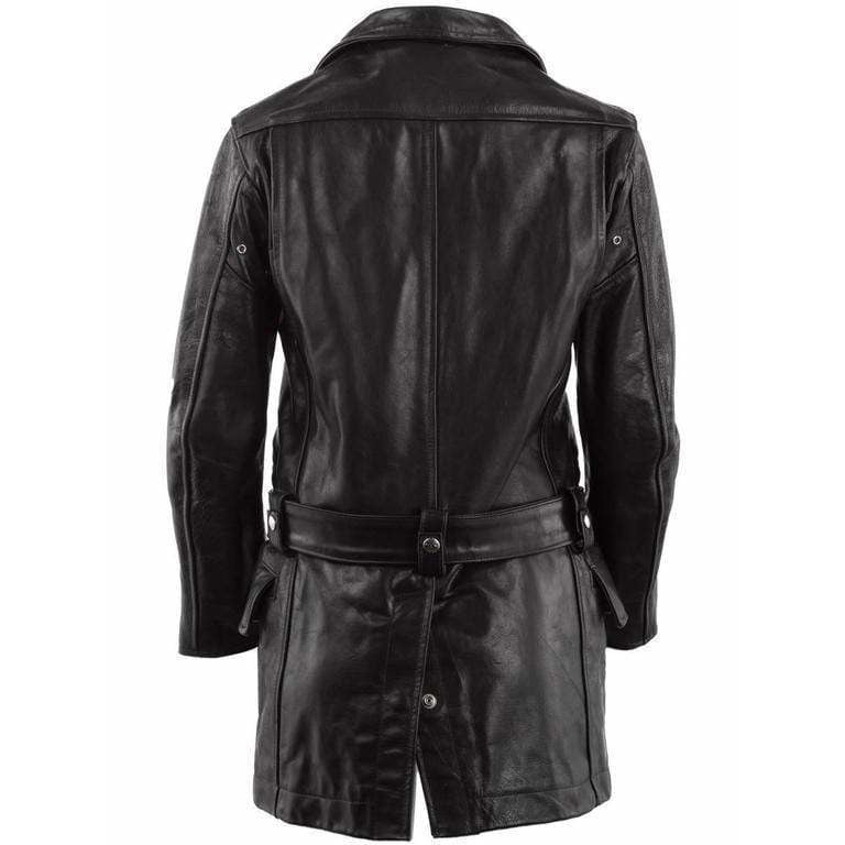 Womens Jackets + Coats vintage-leather-biker-jacket Junya Watanabe Black