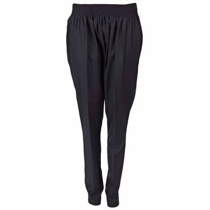 Womens Pants kris-van-assche-smock-detail-trousers Dark Slate Gray