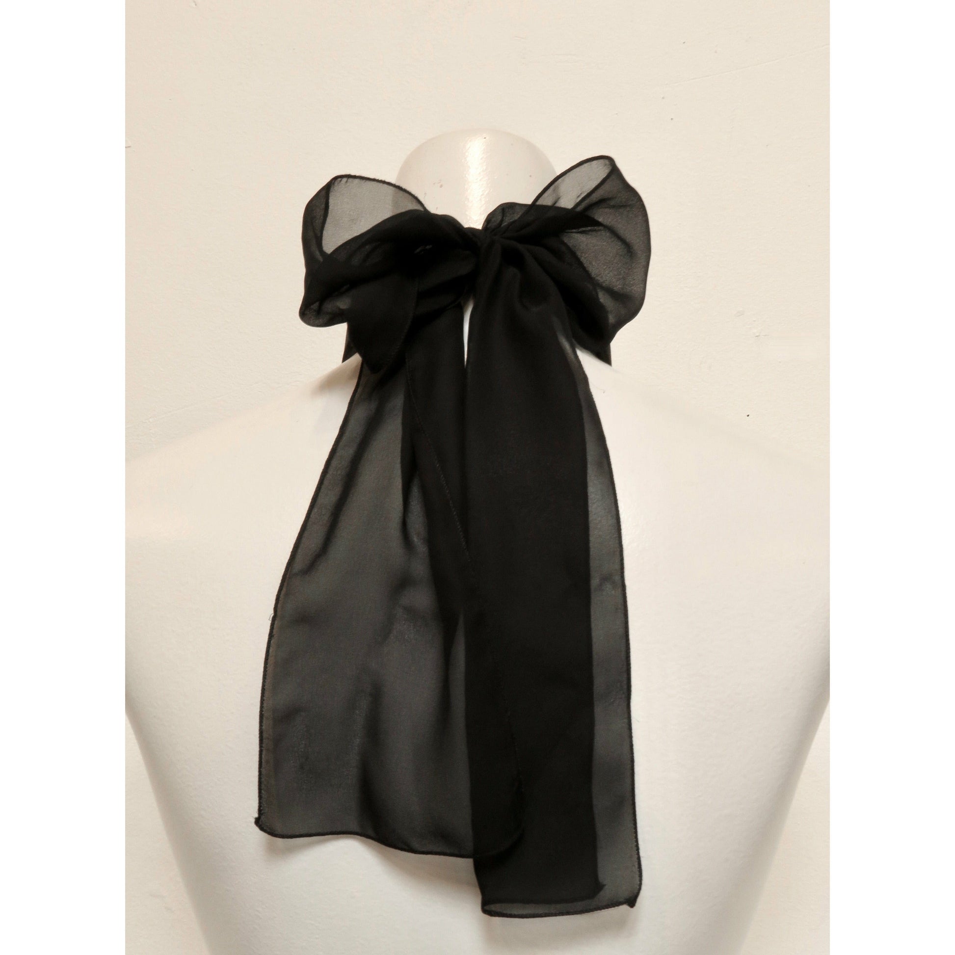 Maison Martin Margiela Necklaces OS / Black / Bronze and silk Maison Martin Margiela Wrapped Necklace