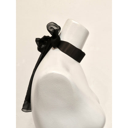 Maison Martin Margiela Necklaces OS / Black / Bronze and silk Maison Martin Margiela Wrapped Necklace