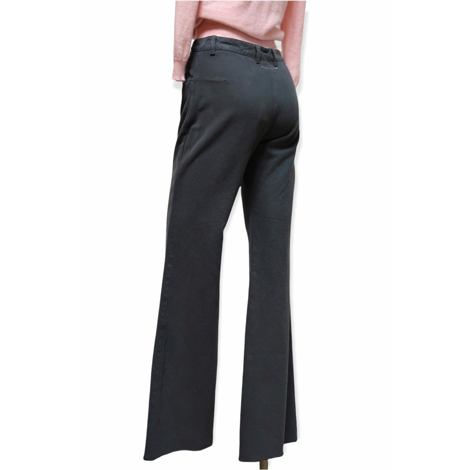 maison-martin-margiela-high-cut-wide-leg-pant-1 Pants Dark Slate Gray