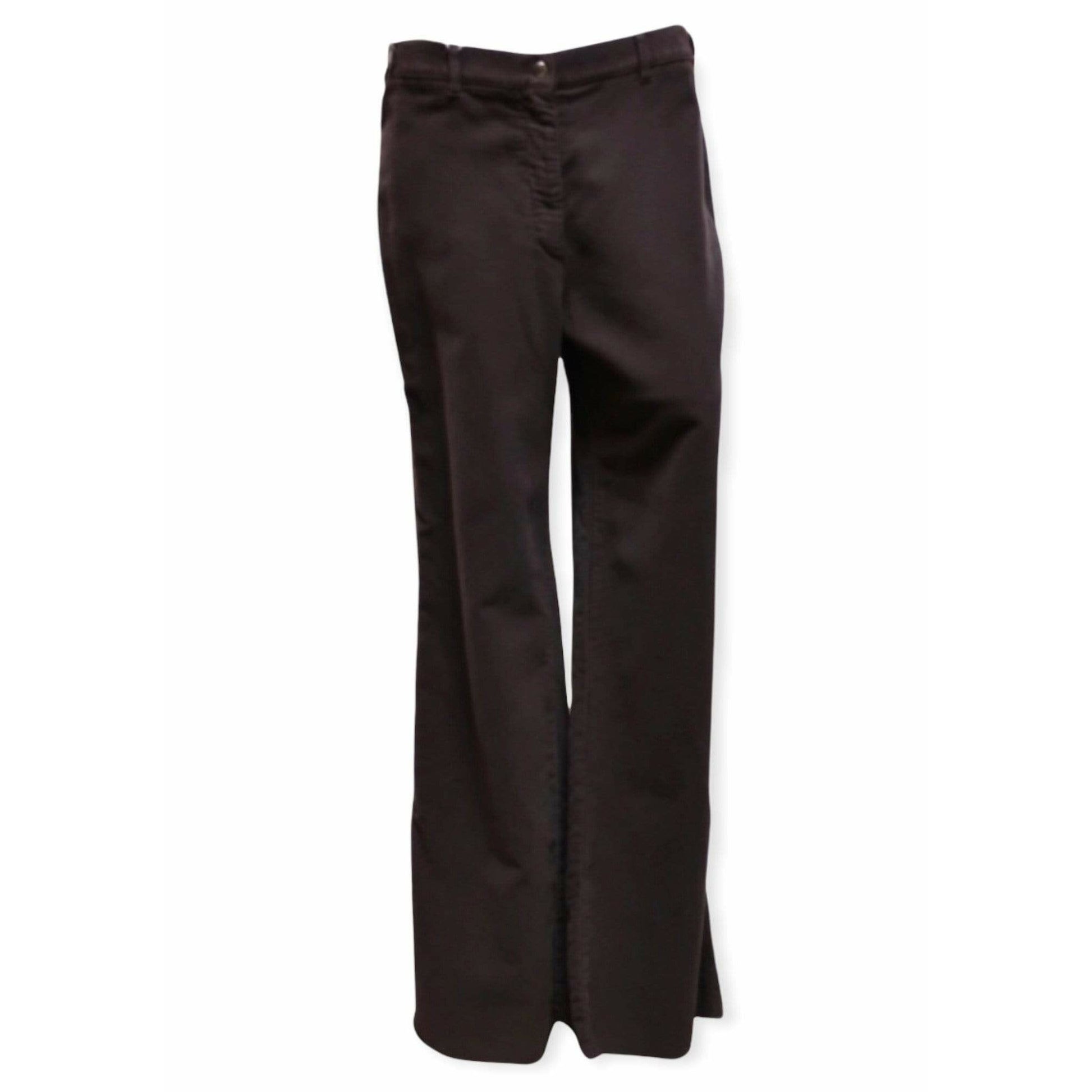 maison-martin-margiela-brown-flannel-pant Pants Black