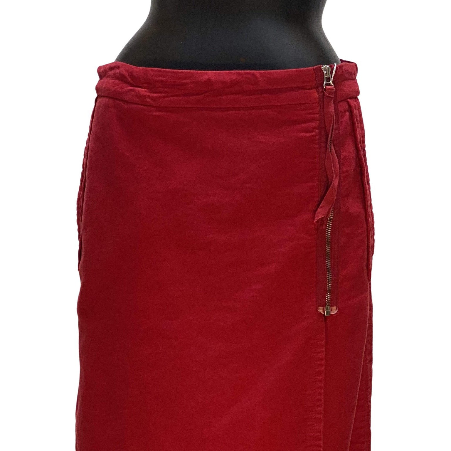 Skirts maison-martin-margiela-wrap-skirt Dark Red
