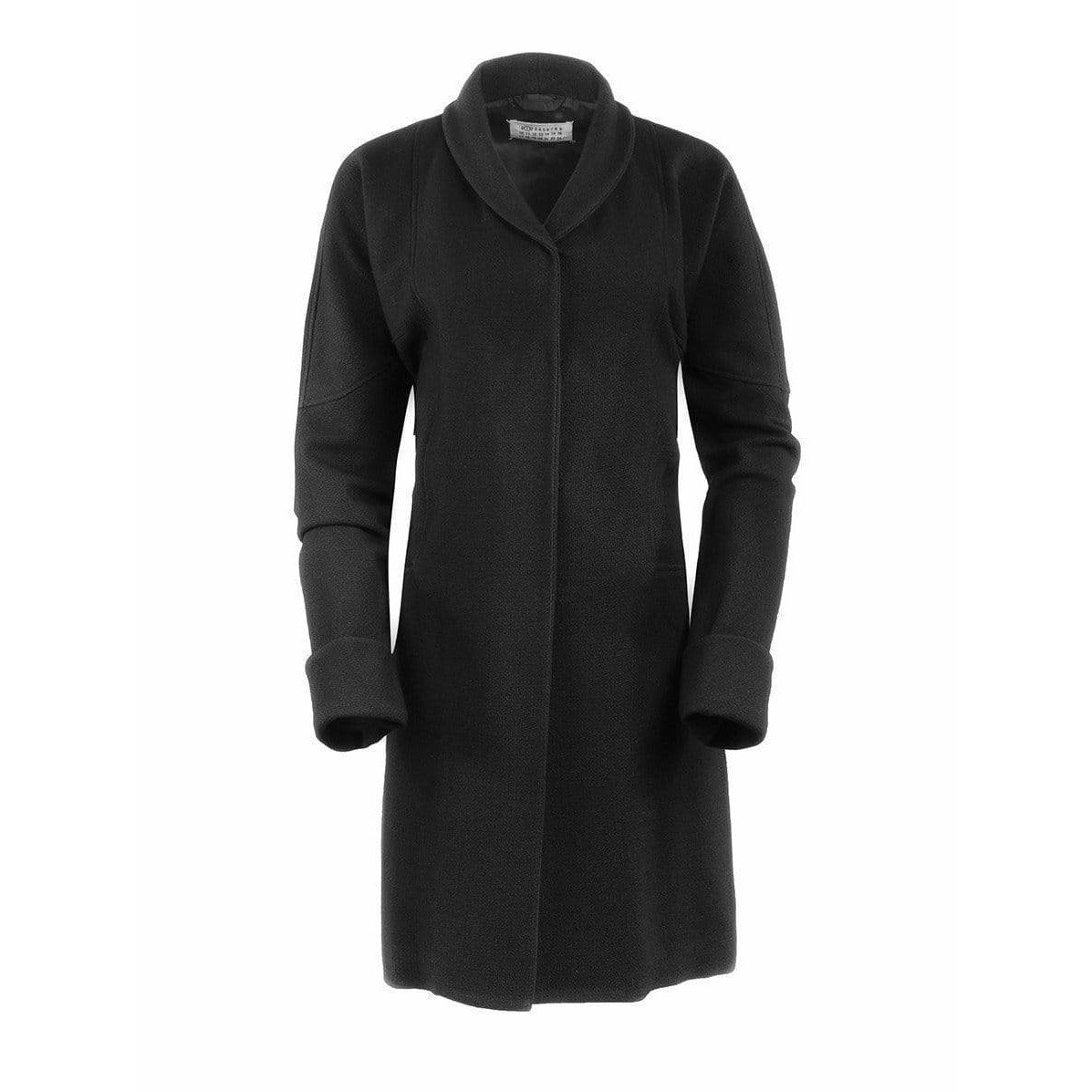 vintage-shawl-collar-coat Coats & Jackets Black