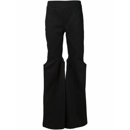 Womens Pants musee-flared-trousers Black
