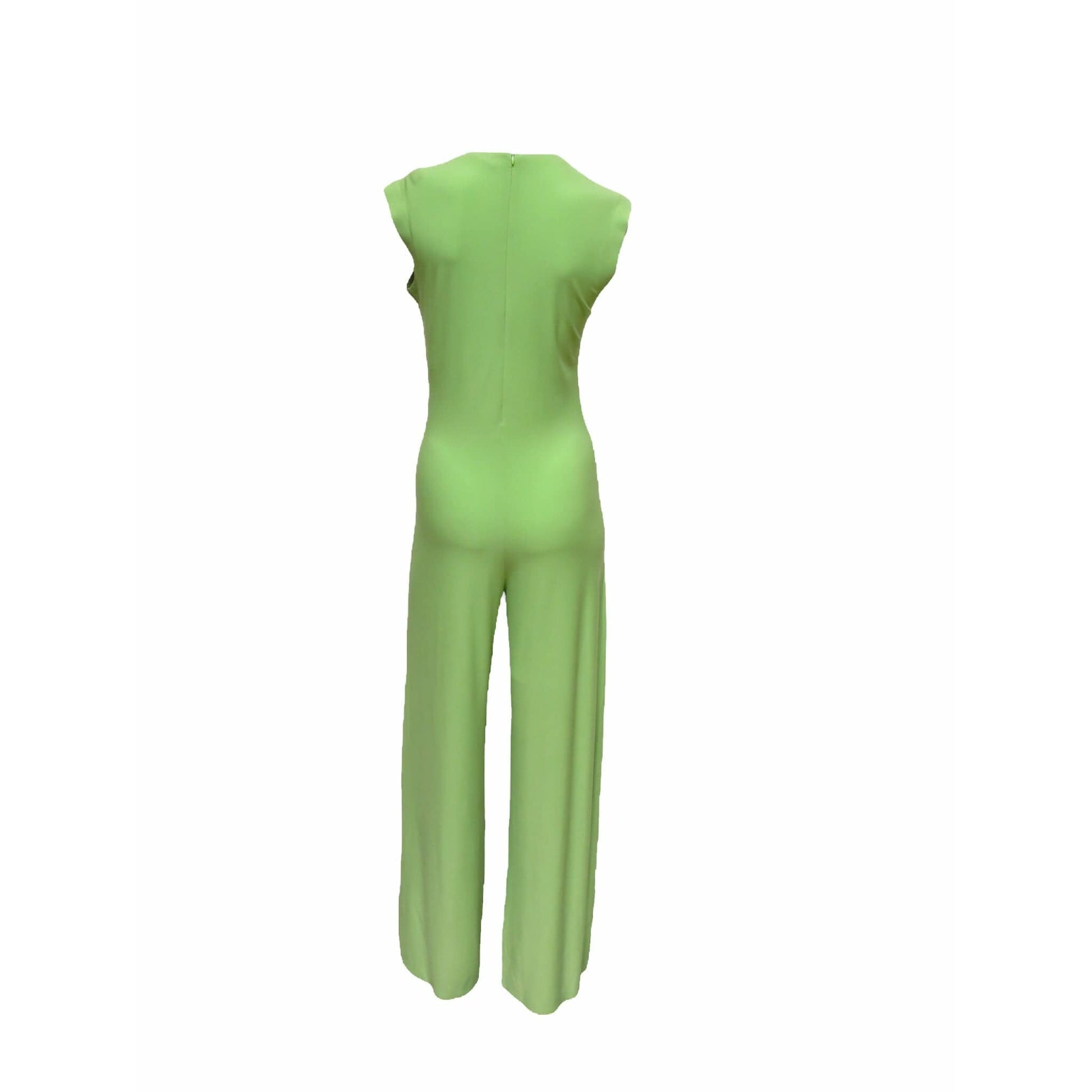 Norma Kamali Jumpsuits & Rompers S / Gemini Green / Polyester & Spandex Norma Kamali Sleeveless Jumpsuit