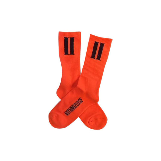 socks sport-socks Orange Red