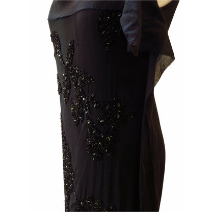 peachoo-krejberg-hand-embroidered-dress Dresses Black