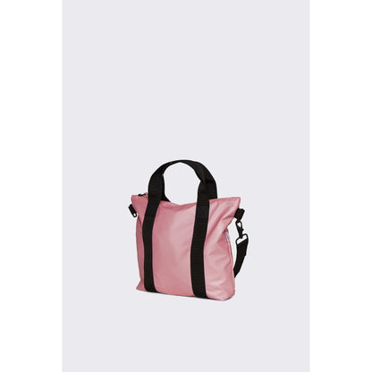 RAINS Handbags H11 x W11.8 x D3.1 in / Pink Sky / Polyester RAINS Tote Bag Mini
