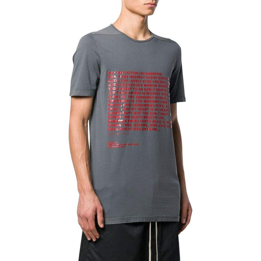 Shirts & Tops short-sleeves-printed-t-shirt Dim Gray