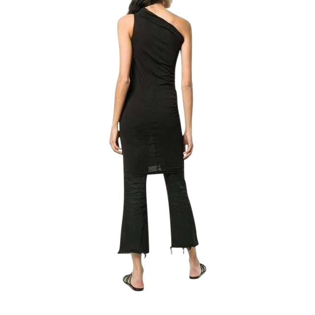 one-shoulder-dress Dress Black