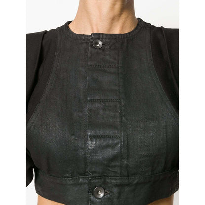 Womens Jackets + Coats drkshdw-crop-jacket Dark Slate Gray
