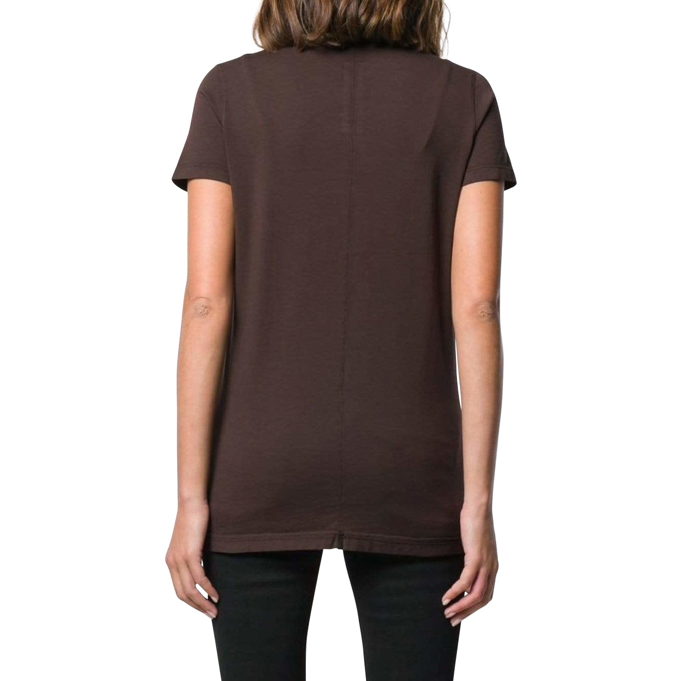 text-print-t-shirt Shirts & Tops Dark Slate Gray