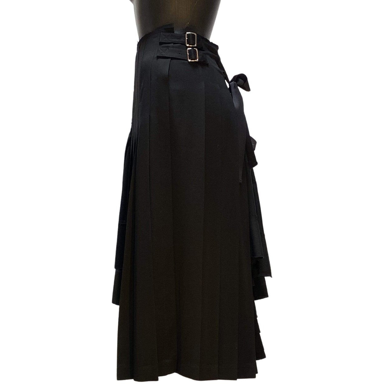 tao-wool-wrap-skirt Skirt Black