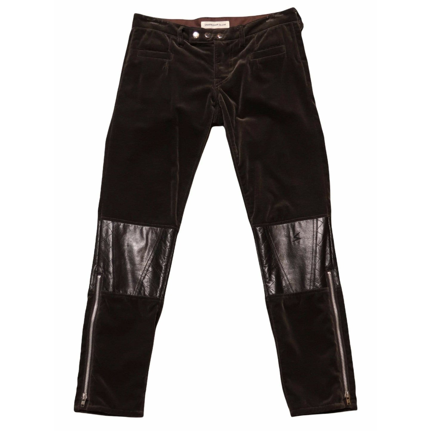 undercover-charcoal-straight-pant Pants Black