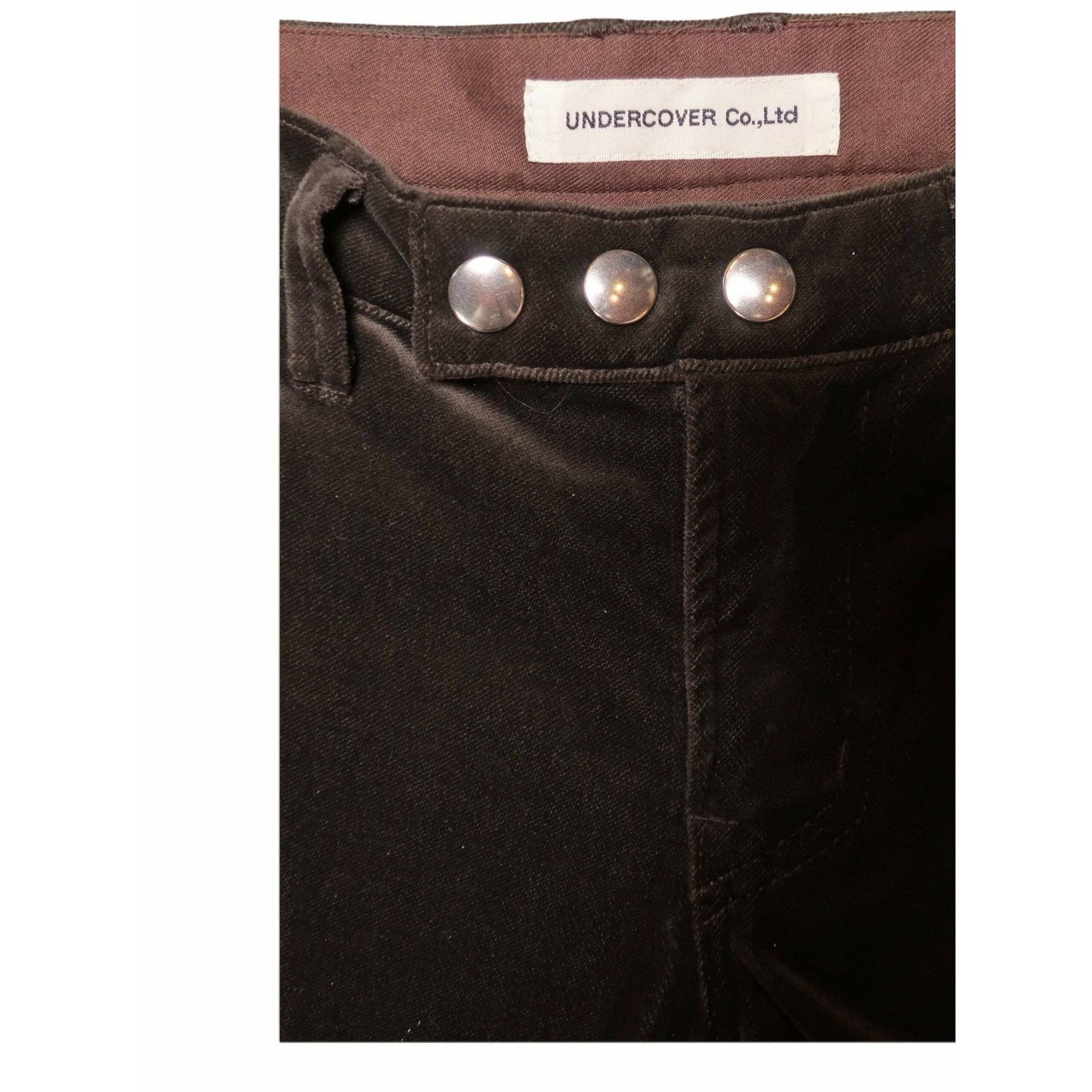 undercover-charcoal-straight-pant Pants Black