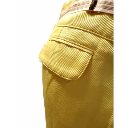 undercover-yellow-crop-pant Pants Sienna