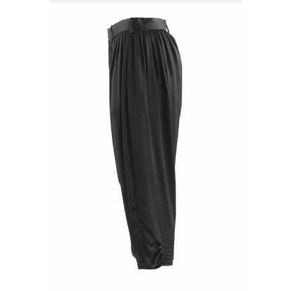 undercover-black-pleated-silk-harem-pants Pants Dark Slate Gray