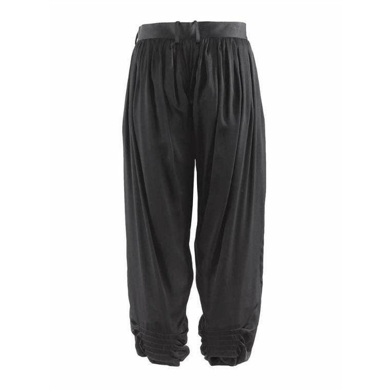 Pants undercover-black-pleated-silk-harem-pants Dark Slate Gray