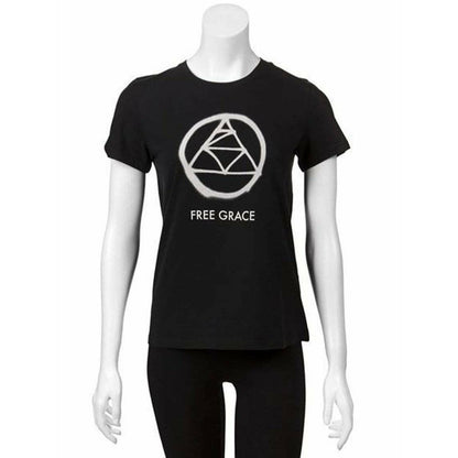 Shirts & Tops undercover-black-cotton-free-grace-t-shirt Undercover Black