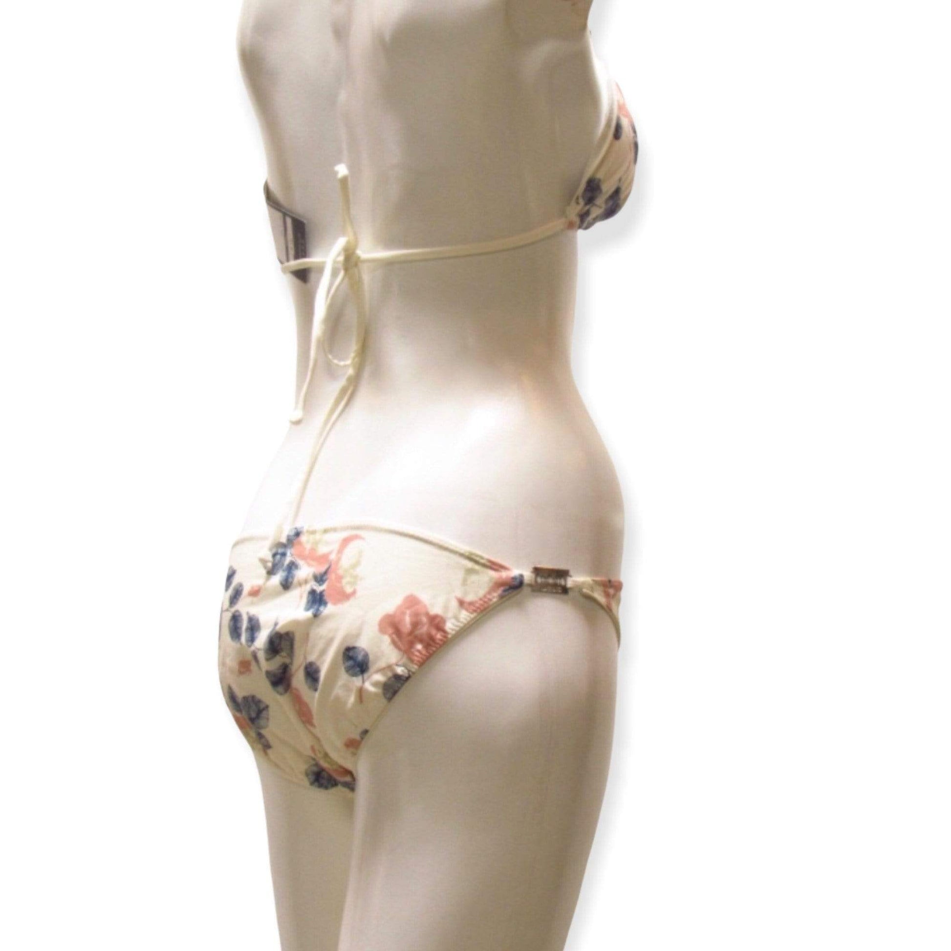 undercover-printed-string-bikini Swimwear Rosy Brown