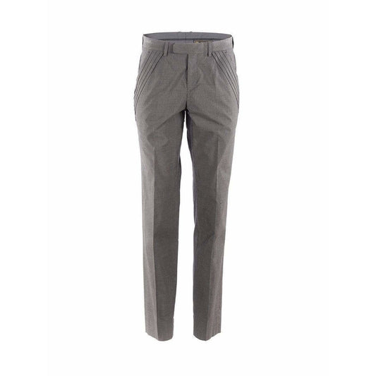 Womens Pants pleated-trouser-in-grey Undercover Dim Gray