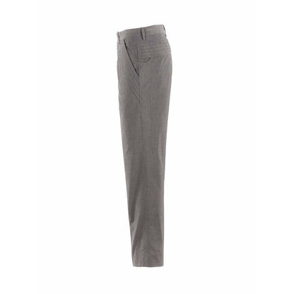 Womens Pants pleated-trouser-in-grey Dim Gray